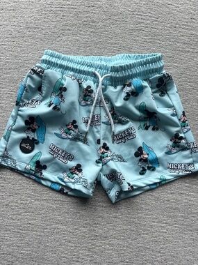 Surfside co surfing Mickey hybrid shorts